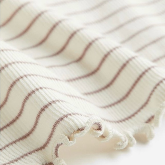 ISO! H&M mama cotton jersey top cream/stripes - Picture 3 of 3
